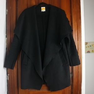Black Evening Coat